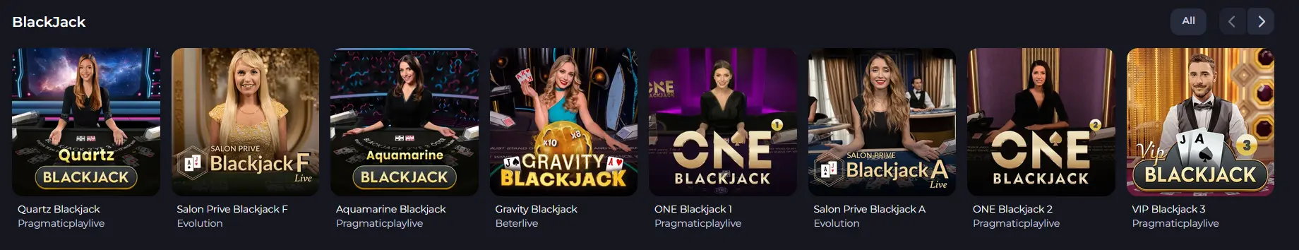 Live blackjack tables playable on mobile at Jeet City Casino